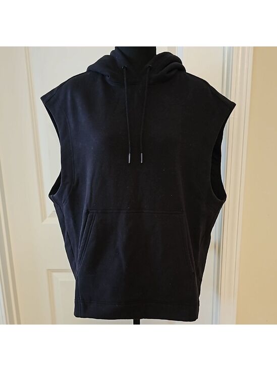Athleta Tops - Athleta oversized sleeveless hoodie pullover
